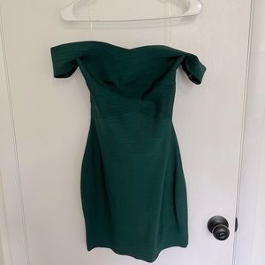 Fashion Nova Green Body Con Dress